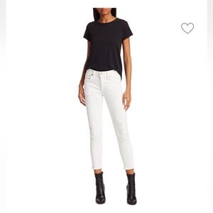NWT-Moussy Vintage Velma White Skinny Jeans, size 31